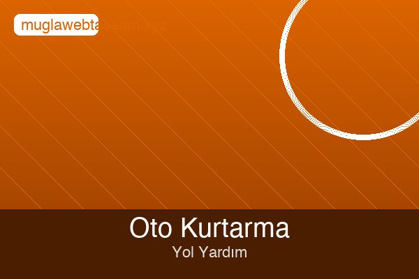 Muğla Oto Kurtarma Web Sitesi