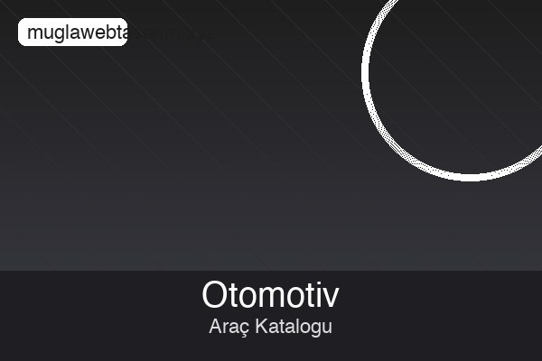 Muğla Otomotiv Web Sitesi