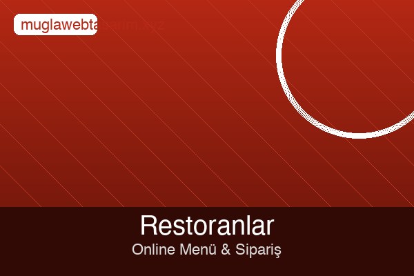 Muğla Restoran Web Sitesi